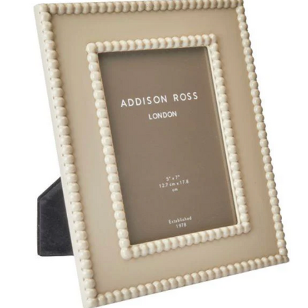 Addison Ross Cappuccino Bobbin Lacquer Frame 5x7