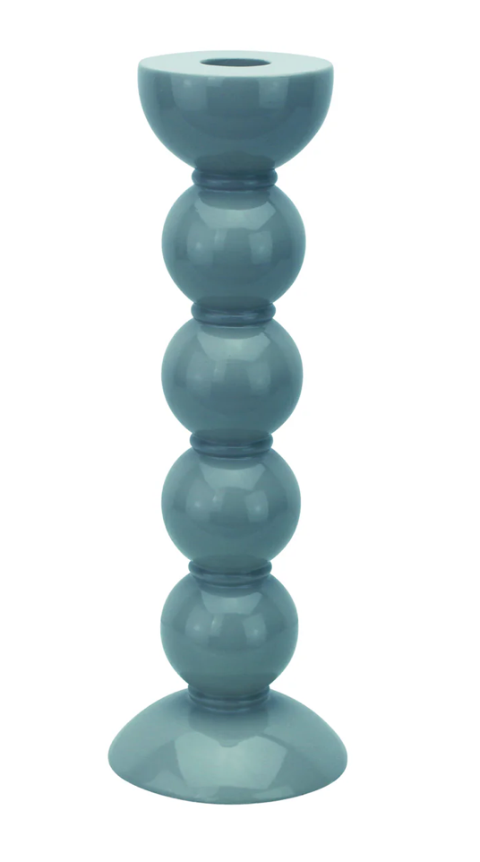 Addison Ross Extra Tall Bobbin Chambray Candle Stick 33cm