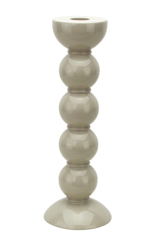 Addison Ross Medium Bobbin Cappuccino Candle Stick 14cm
