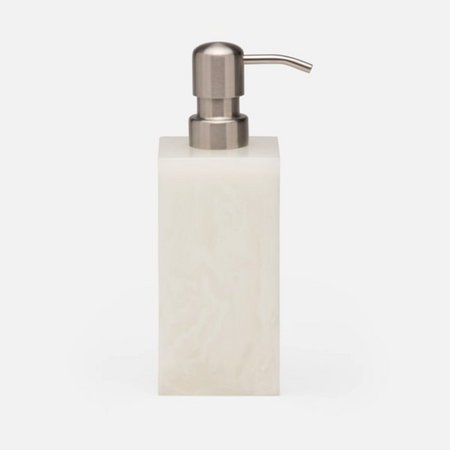 Pigeon & Poodle Abiko Soap Pump Pearl White