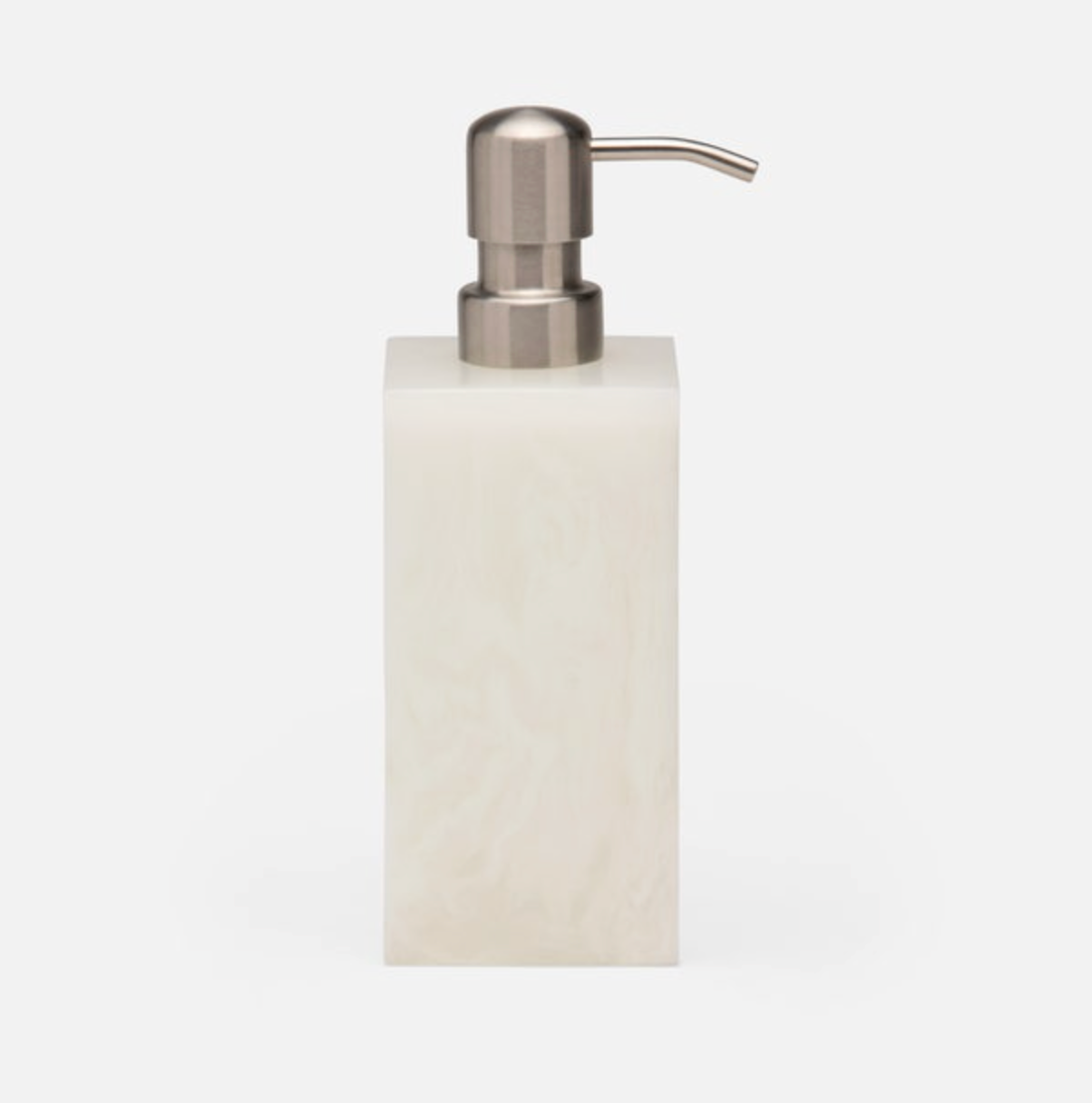 Pigeon & Poodle Abiko Soap Pump Pearl White