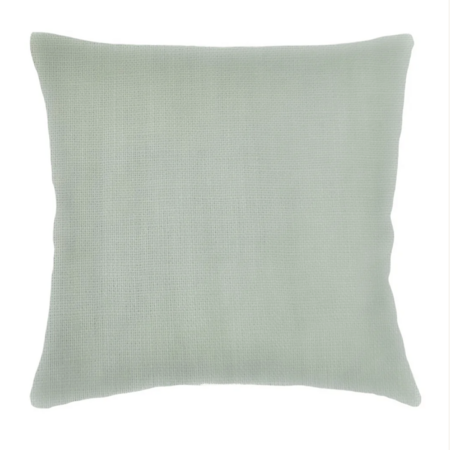 Anaya Home Sage Green Fringe Soft Linen Pillow 20x20