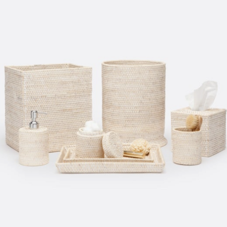 Pigeon & Poodle Dalton Bath Collection White Washed