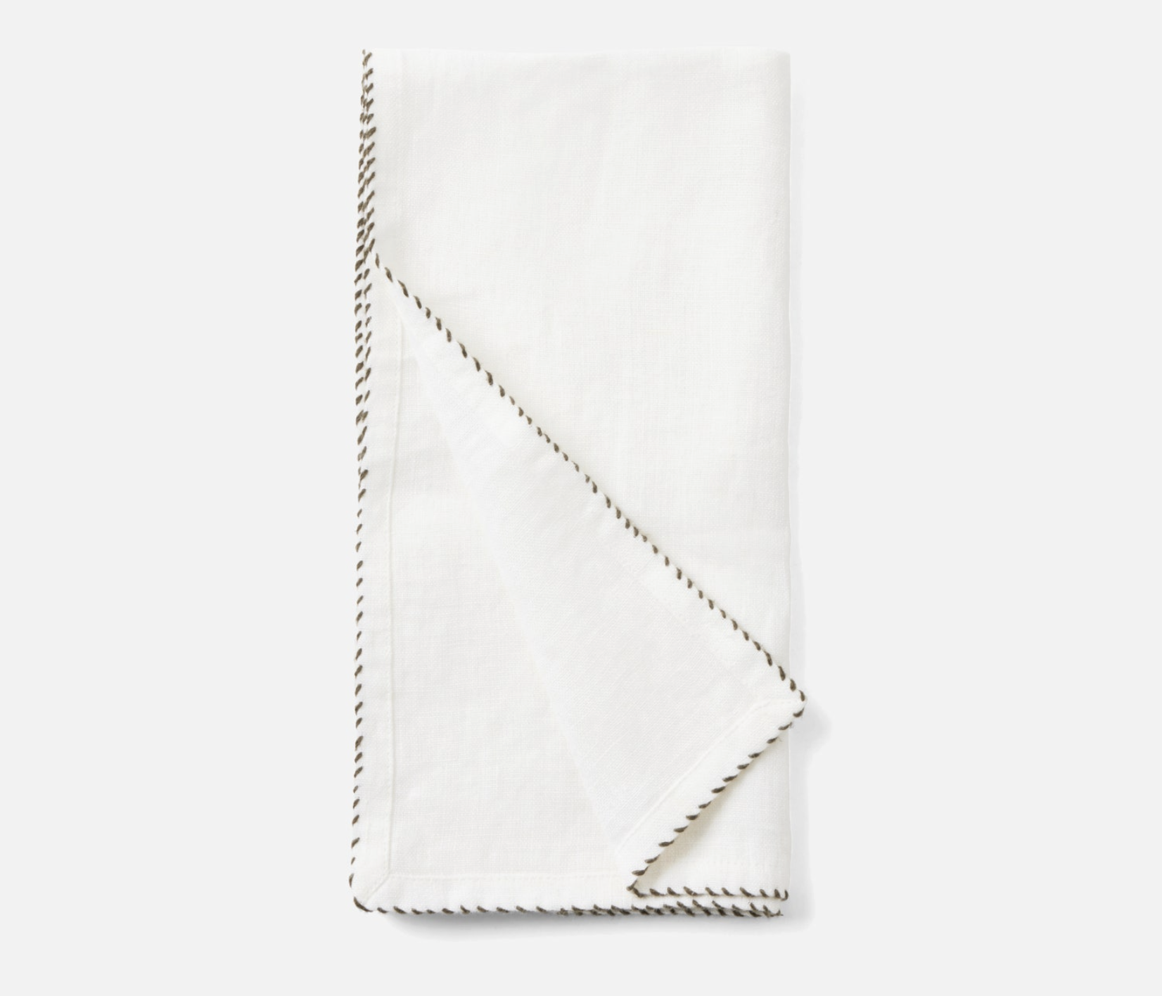 Blue Pheasant EVELYN, White Napkin Linen 20x20 Set of 4