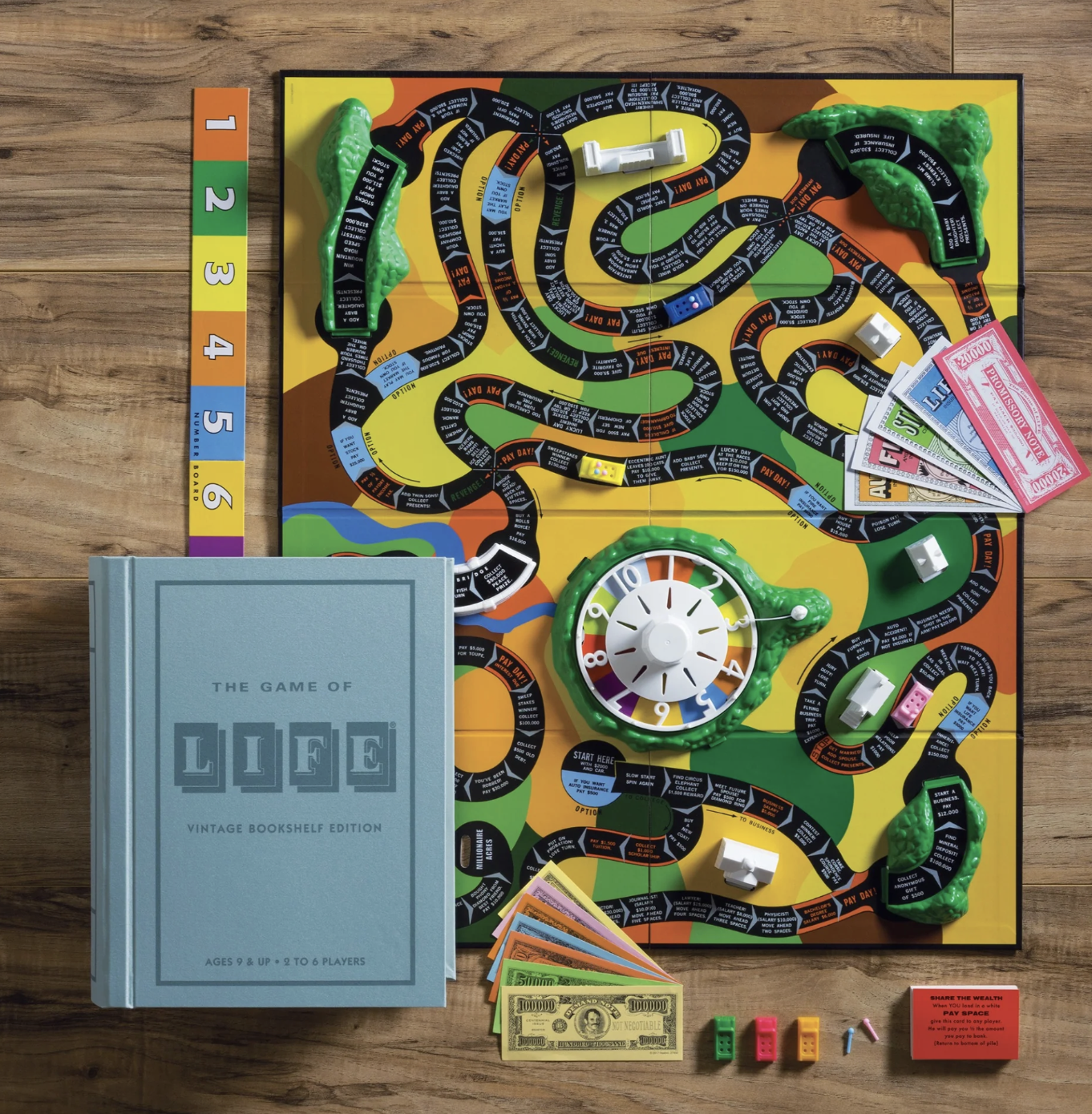 WS Game Company Life Vintage Bookshelf Edition 