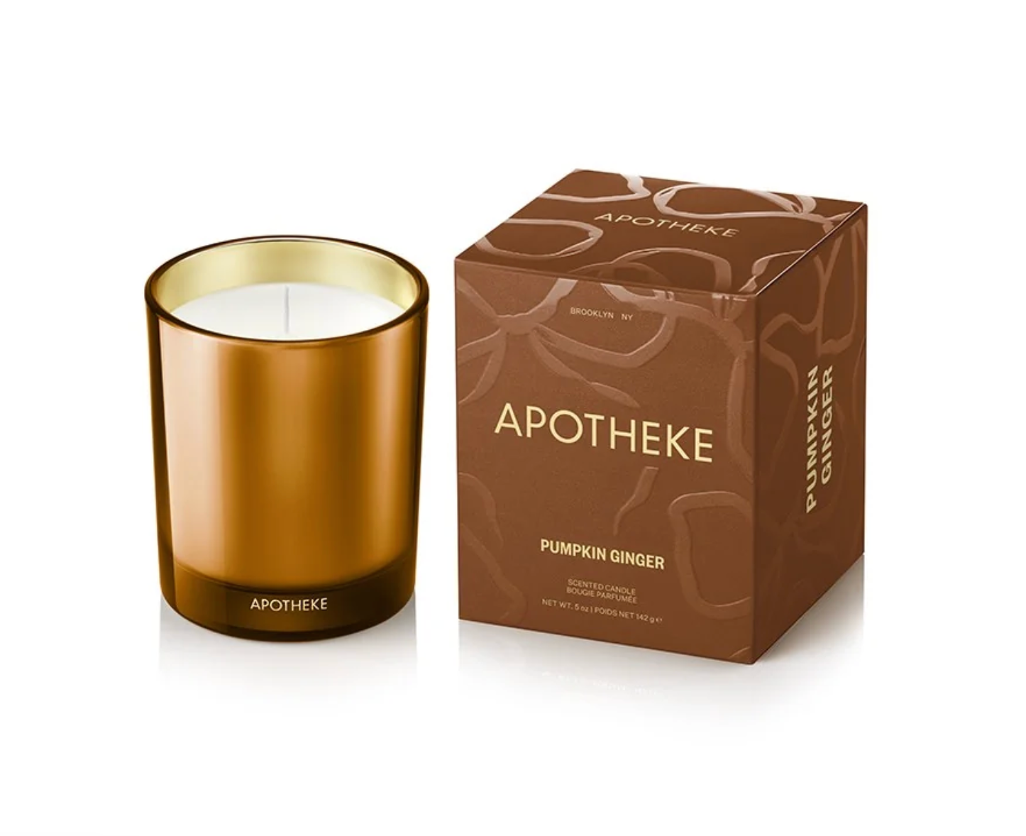 Apotheke Co. Pumpkin Ginger Petite Candle