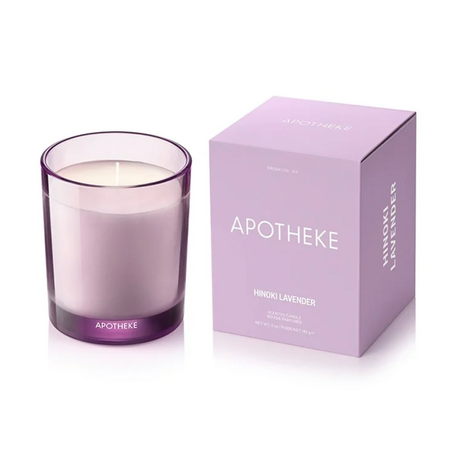 Apotheke Co. Hinoki Lavender Petite Candle