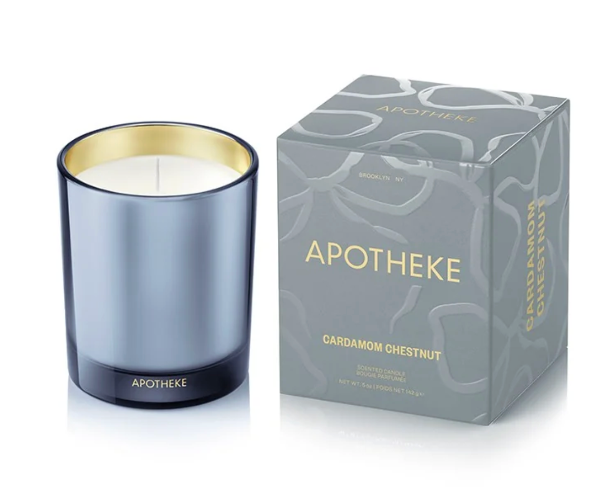 Apotheke Co. Cardamom Chestnut Petite Candle