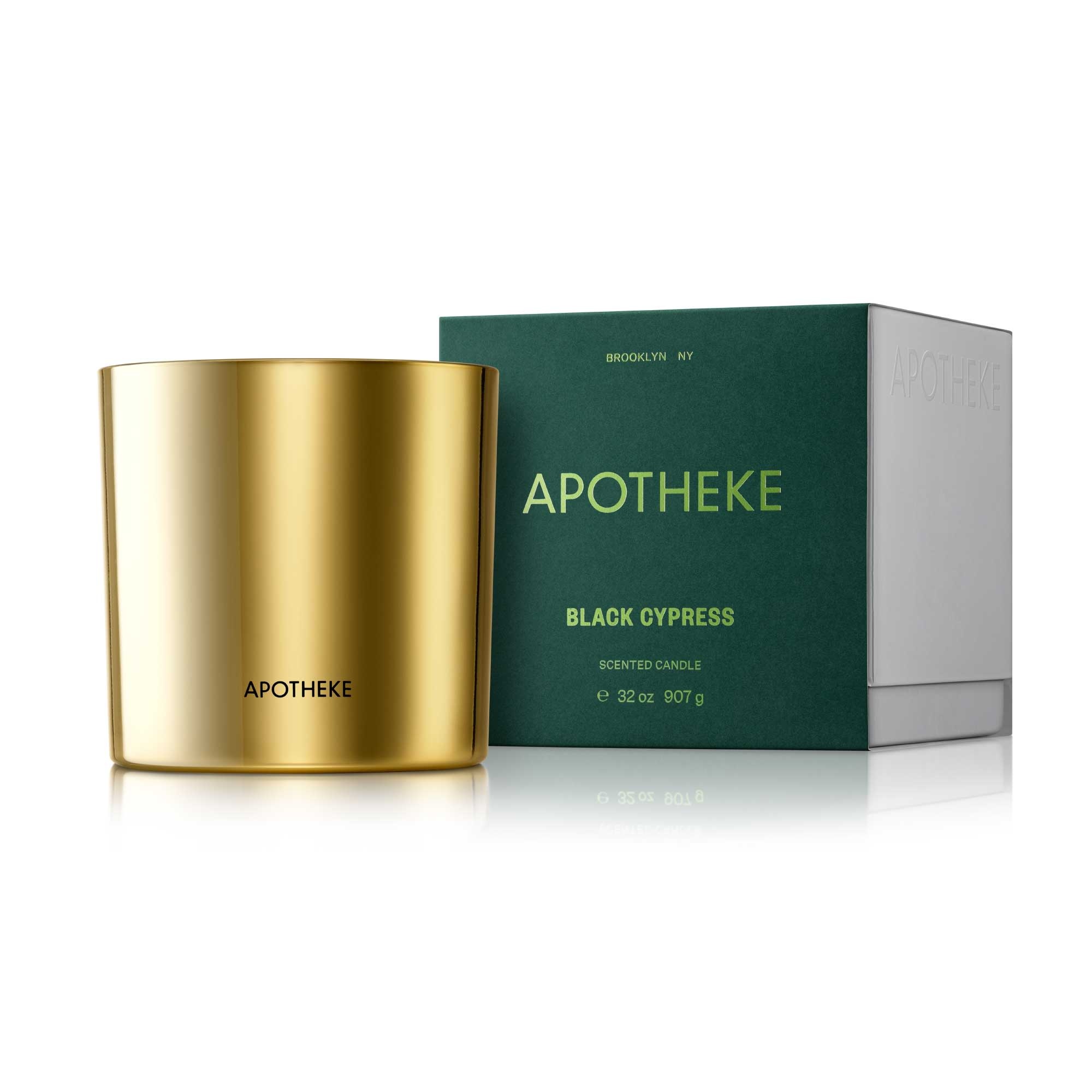 Apotheke Co. Black Cypress 3-Wick Candle