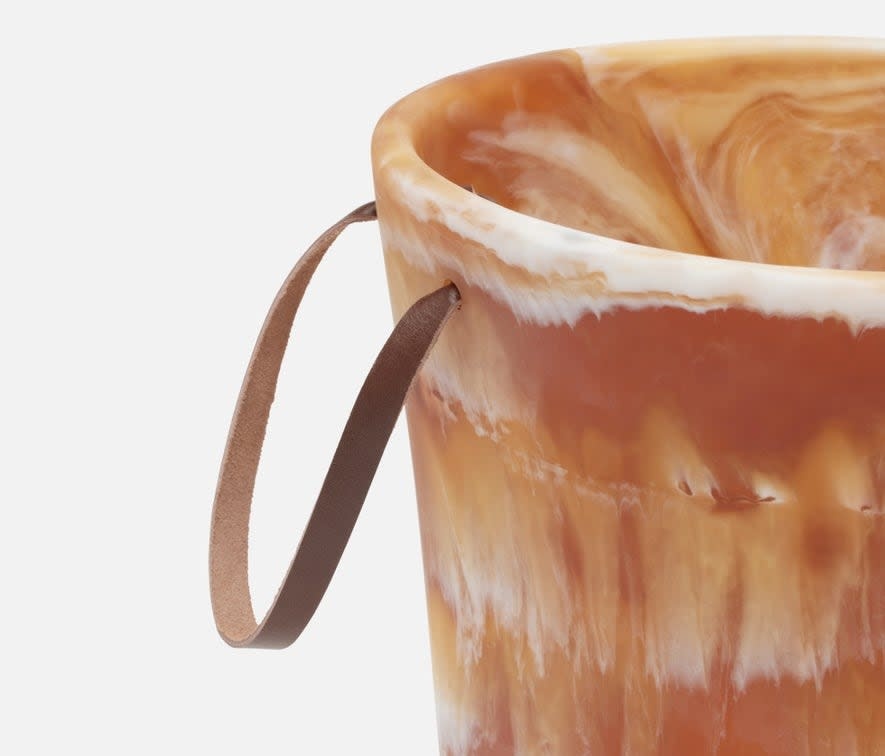 Blue Pheasant Wesley Amber Swirl Champagne Bucket
