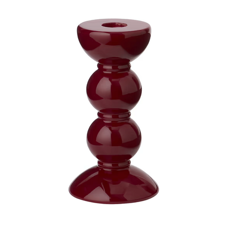 Addison Ross Medium Bobbin Cherry Candle Stick 14cm