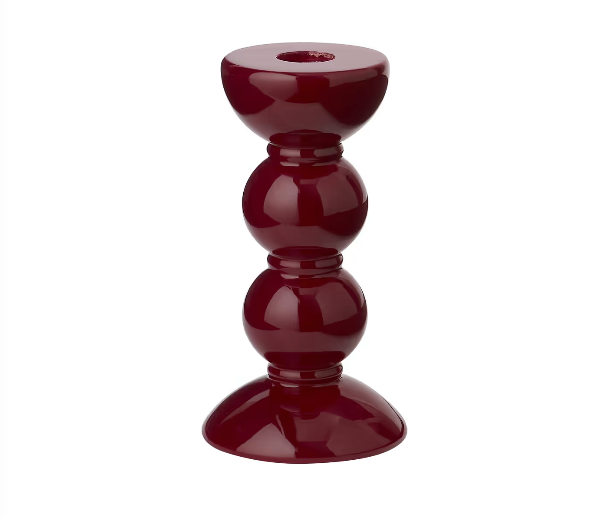 Addison Ross Medium Bobbin Cherry Candle Stick 14cm