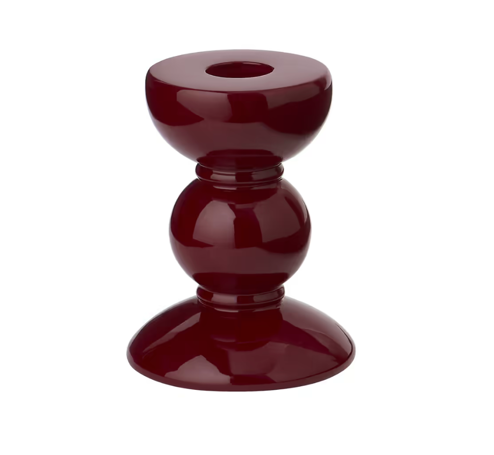 Addison Ross Small Bobbin Cherry Candle Stick 10cm