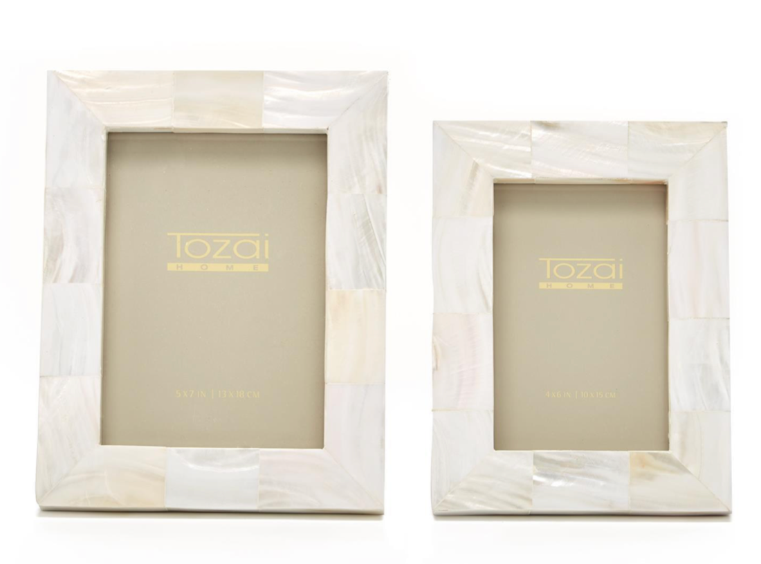 Two's Company Mother of Pearl Photo Frame