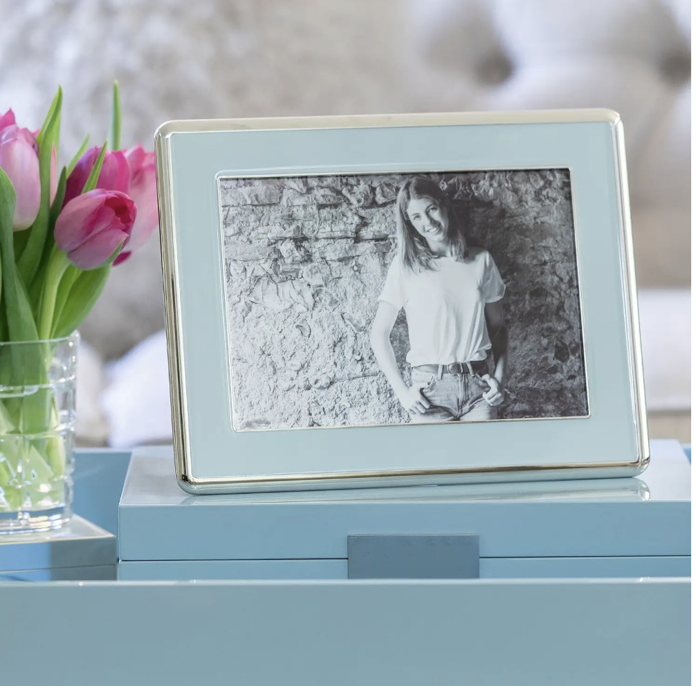 Addison Ross 30 mm Silver & Powder Blue Frame 5x7