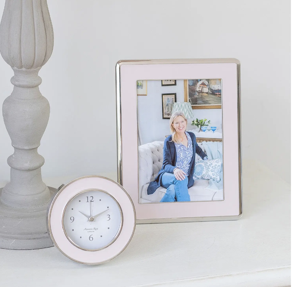 Addison Ross 30 mm Silver & Pale Pink Frame 5x7