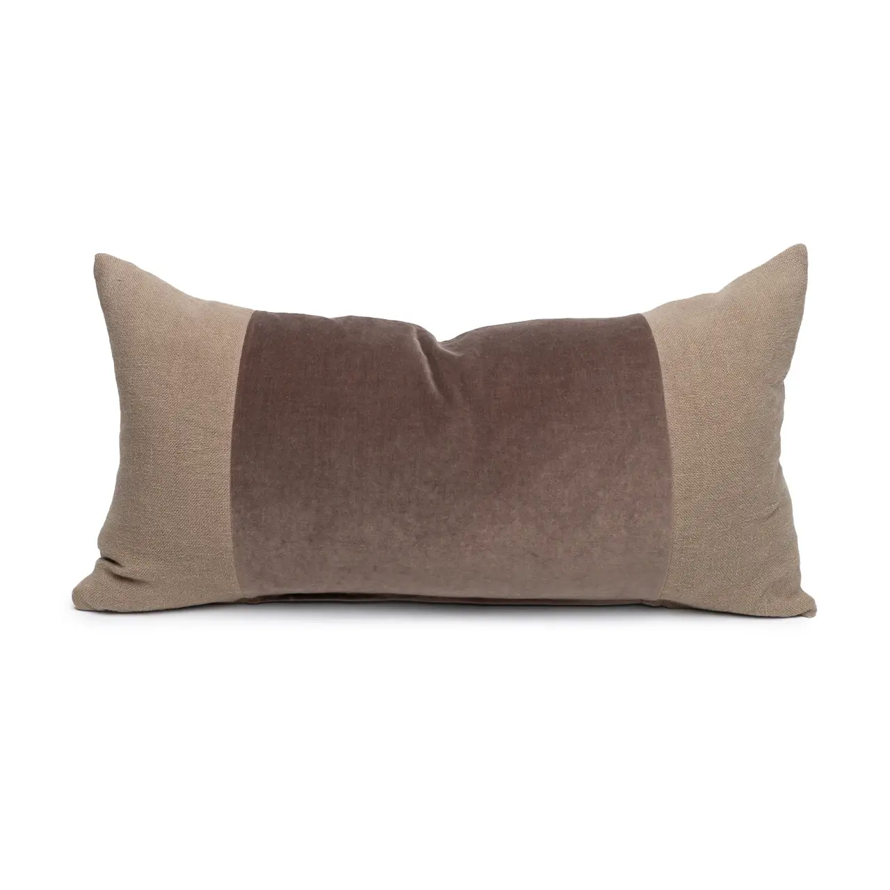 House of Cindy Chante Velvet Pillow Smokey Quartz 14"x27"