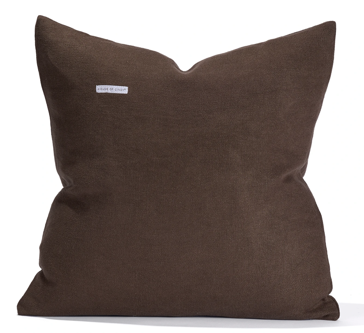 House of Cindy Delta Pillow Espresso 20"x20"