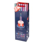True Brands Birthday Cake Wine Gift Bag by Cakewalk