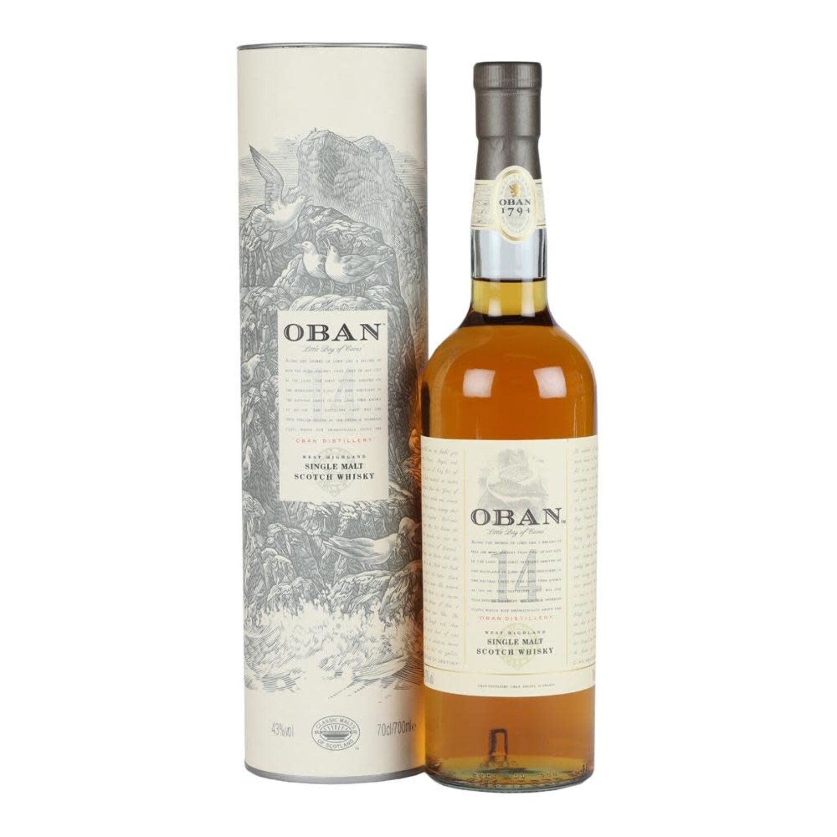 Oban Oban / 14 Year Single Malt Scotch Whisky / 750mL