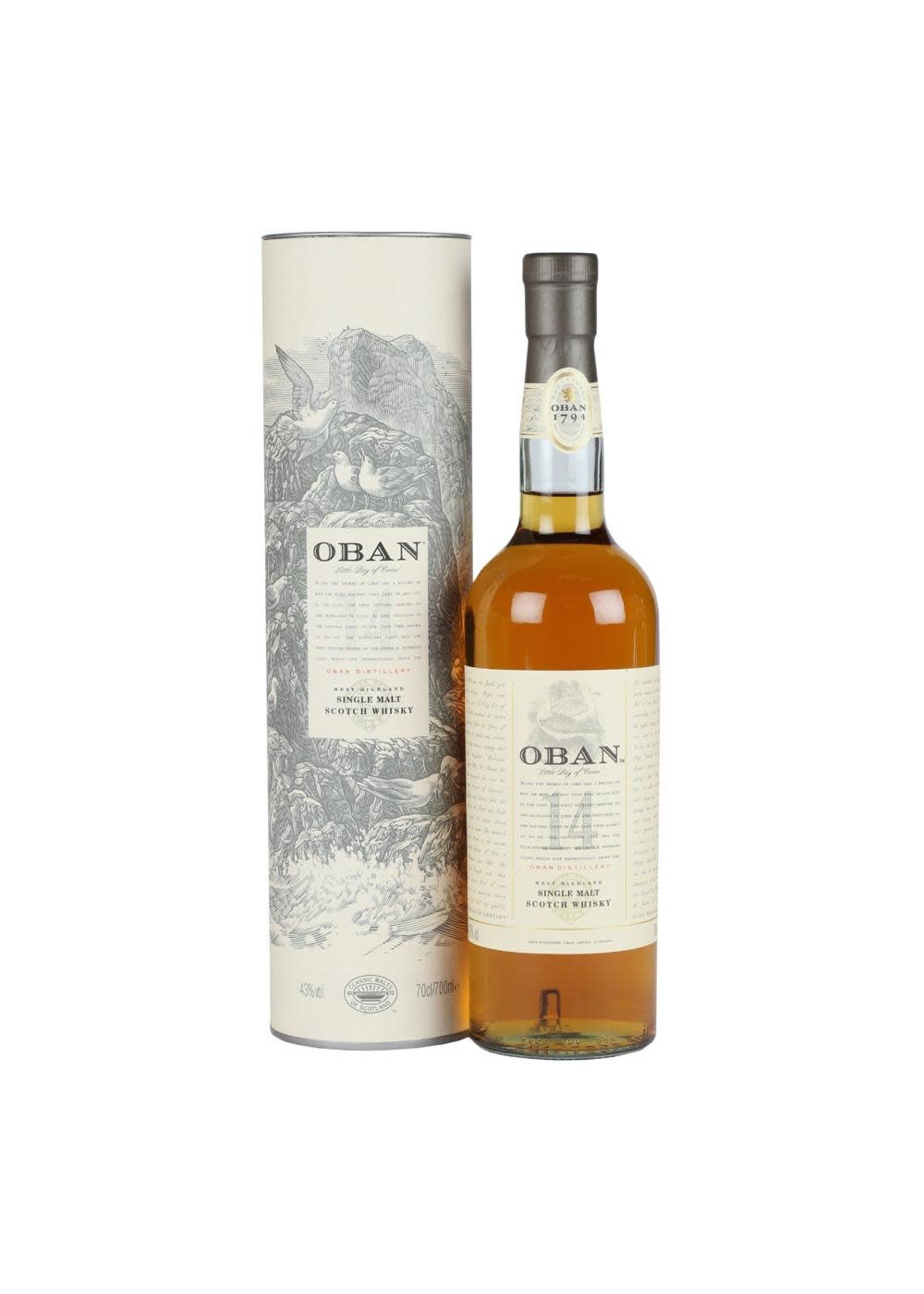 Oban Oban / 14 Year Single Malt Scotch Whisky / 750mL