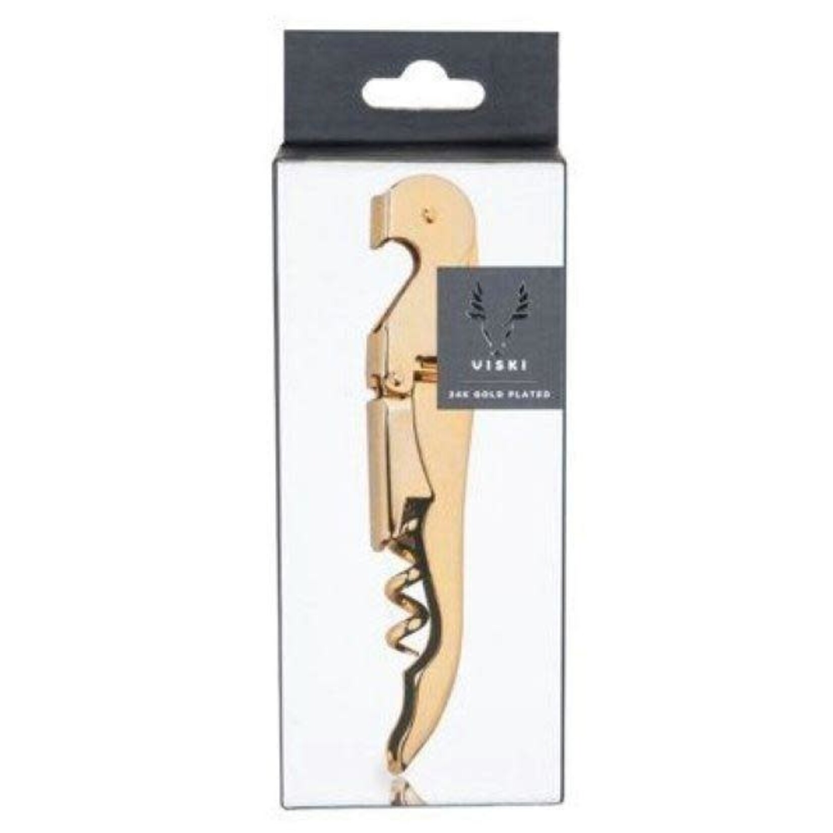 True Brands Viski Gold Plated Signature Corkscrew