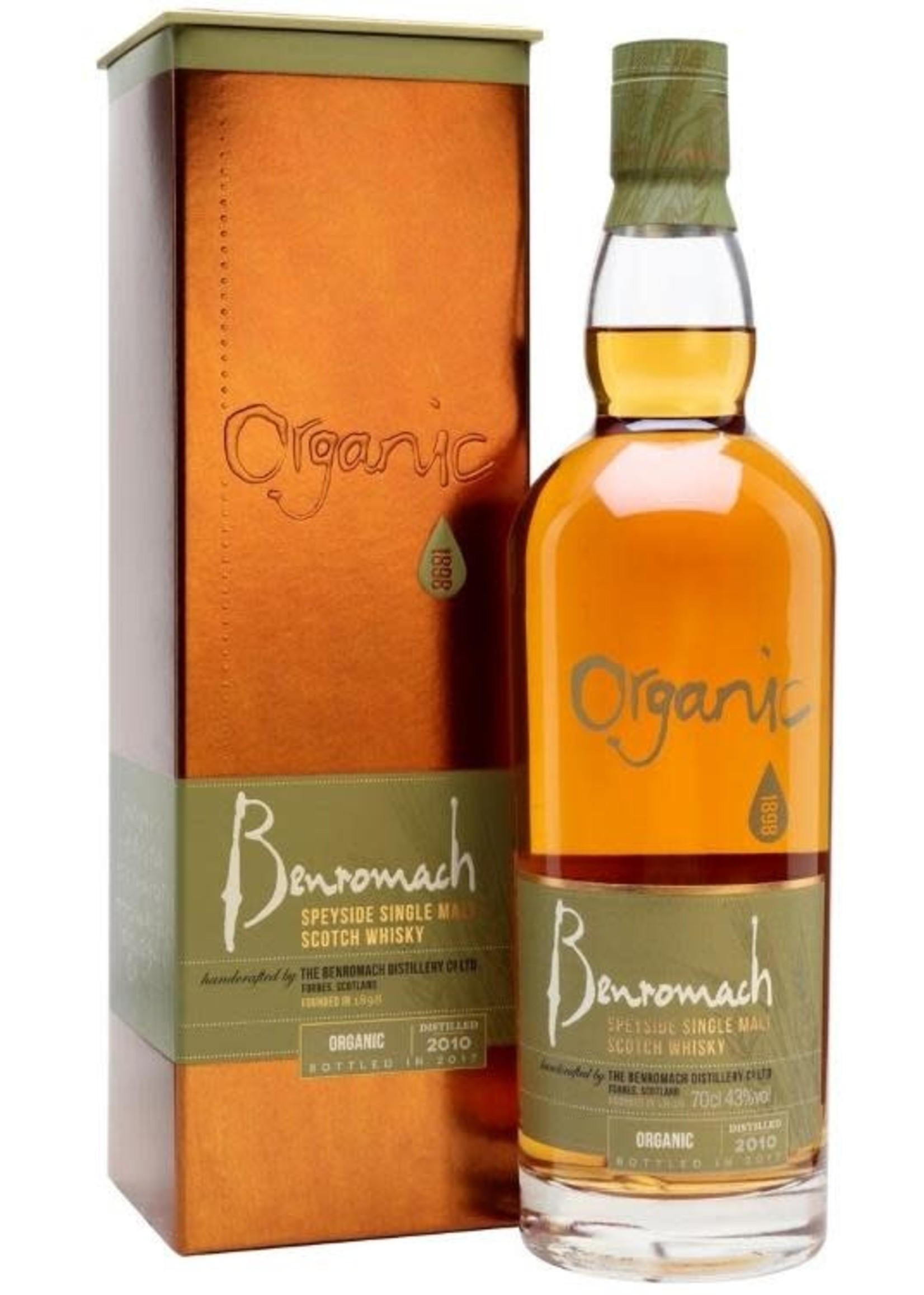 Benromach Benromach / Organic Single Malt Scotch Whisky 2010 43% / 750mL