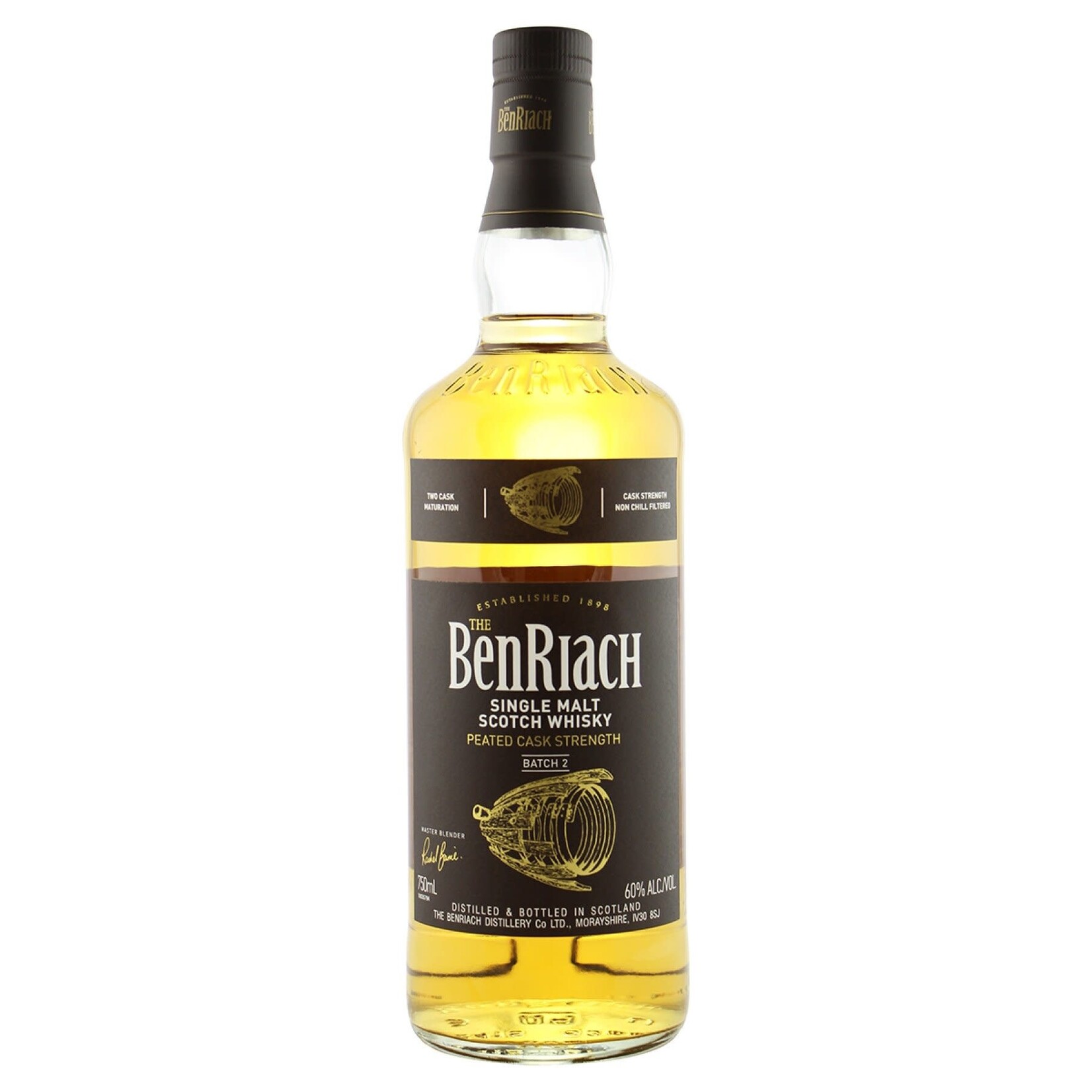 Benriach Benriach / Cask Strength Peated Batch 2 / 750mL