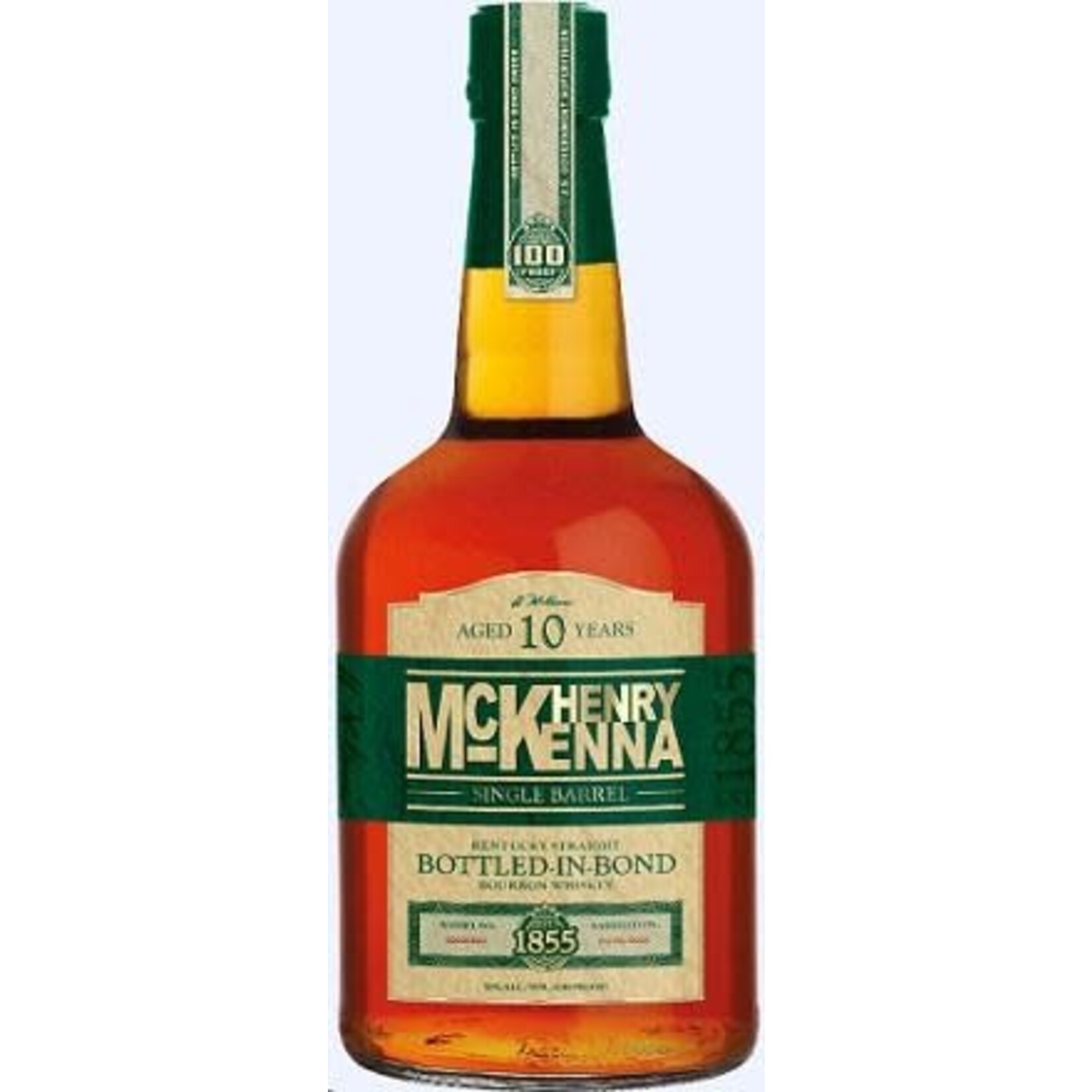 Henry McKenna Henry McKenna / Single Barrel 10 Year Old Bourbon Whiskey / 750mL