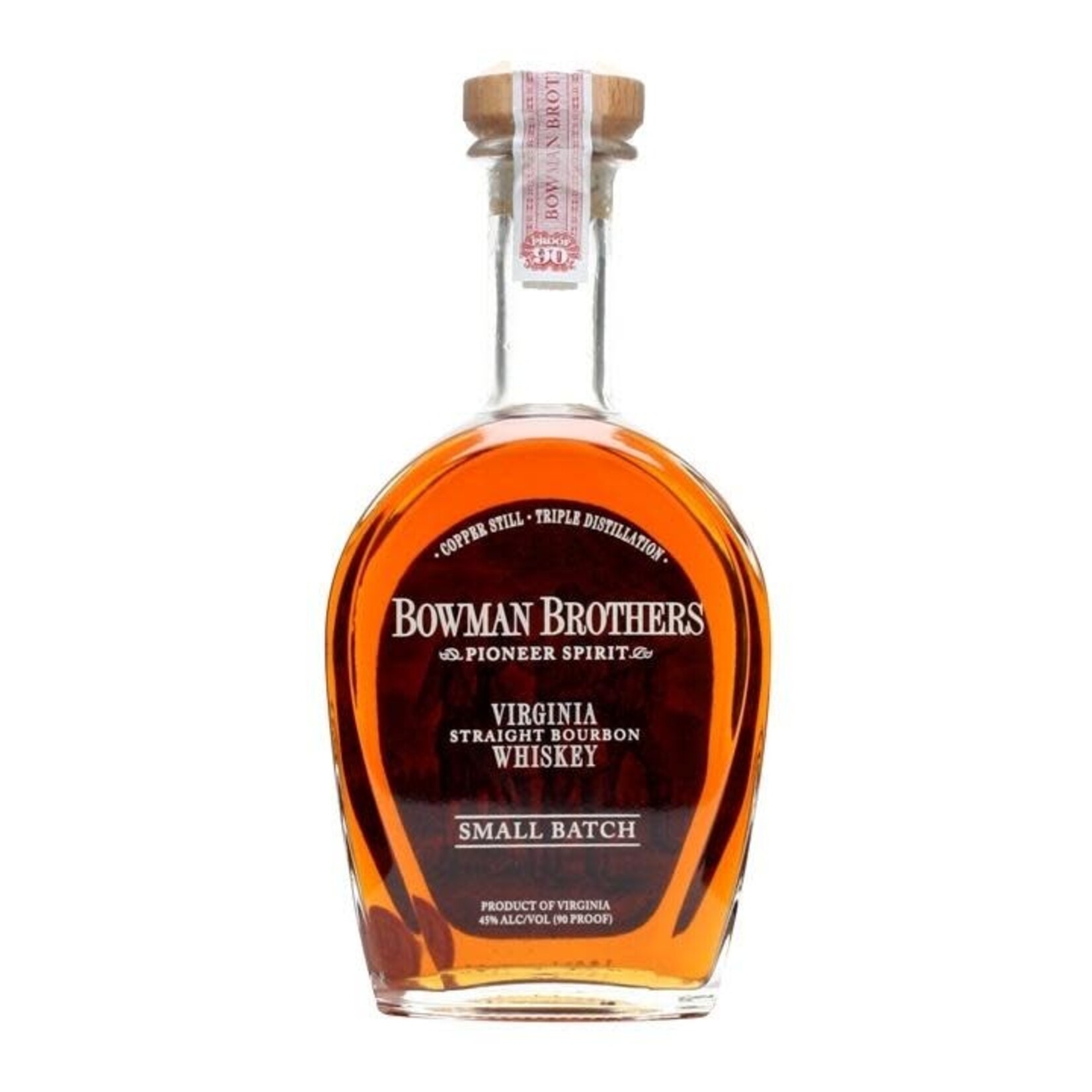 A. Smith Bowman Distillery Bowman Distillery / 'Bowman Brothers' Pioneer Spirit Small Batch Virginia Straight Bourbon Whiskey / 750mL