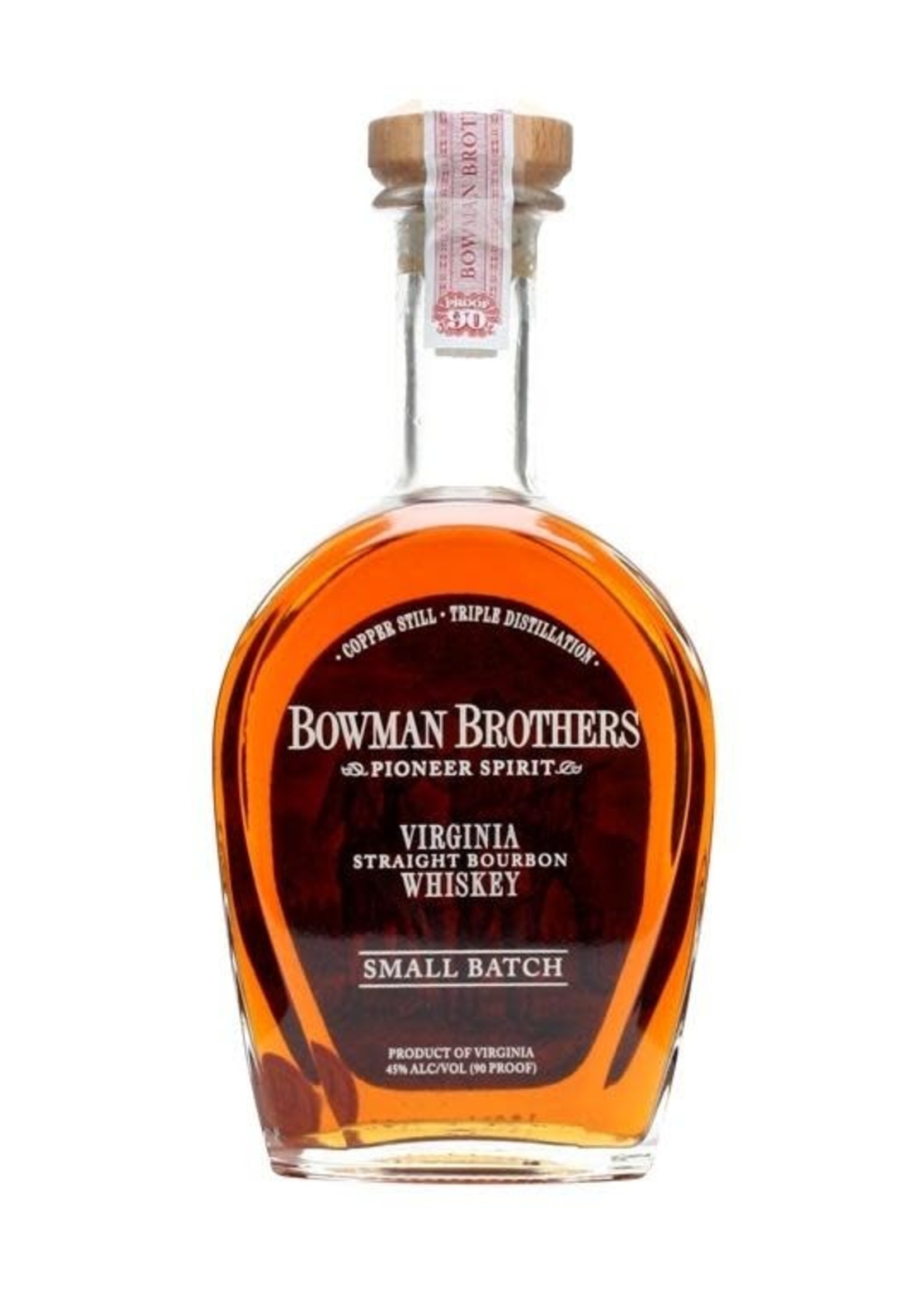 A. Smith Bowman Distillery Bowman Distillery / 'Bowman Brothers' Pioneer Spirit Small Batch Virginia Straight Bourbon Whiskey / 750mL