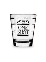 True Brands Bullseye / Measured Shot Glass