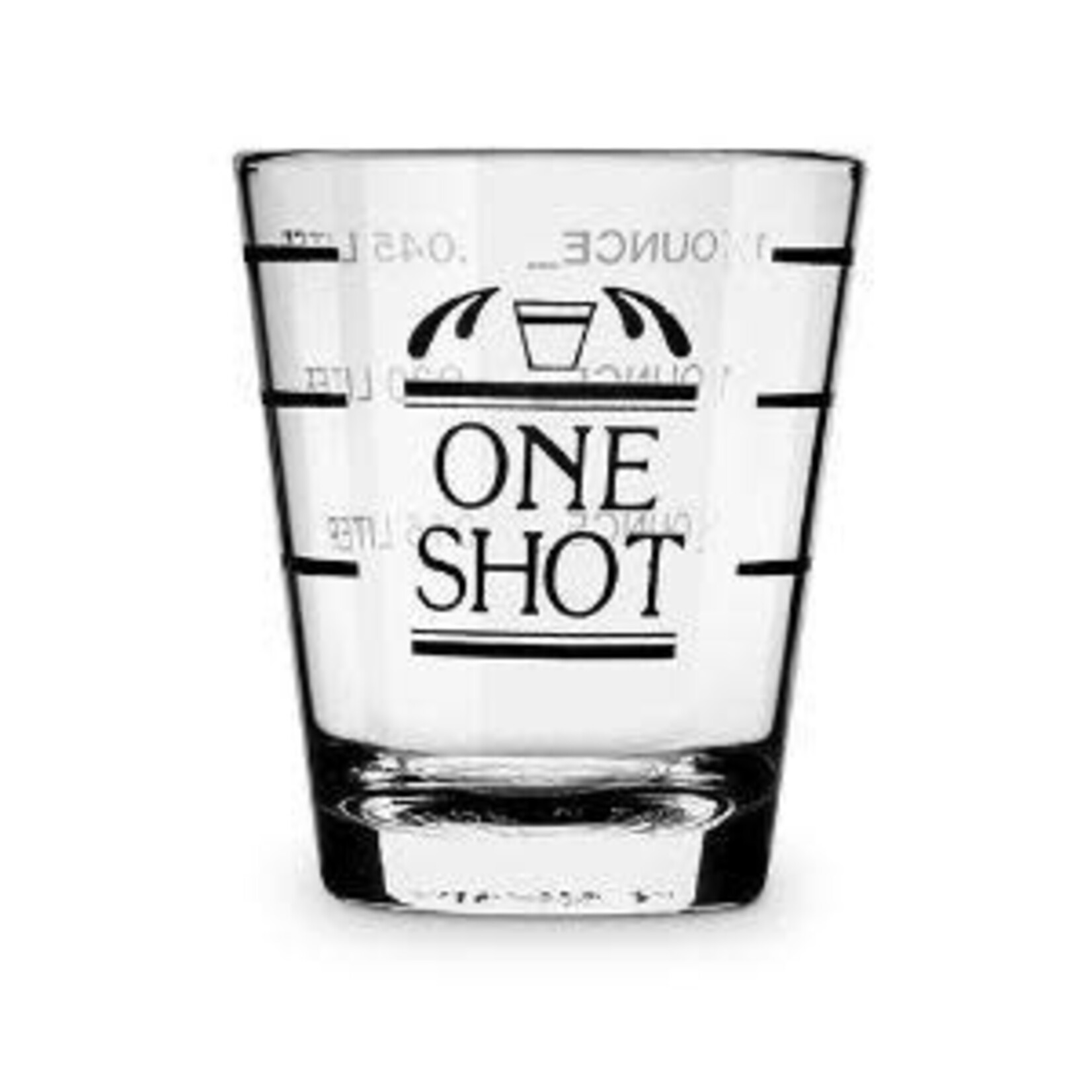 True Brands Bullseye / Measured Shot Glass