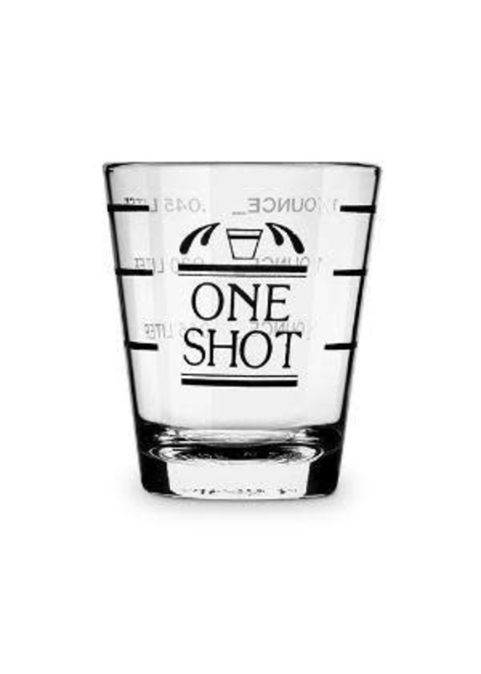 True Brands Bullseye / Measured Shot Glass