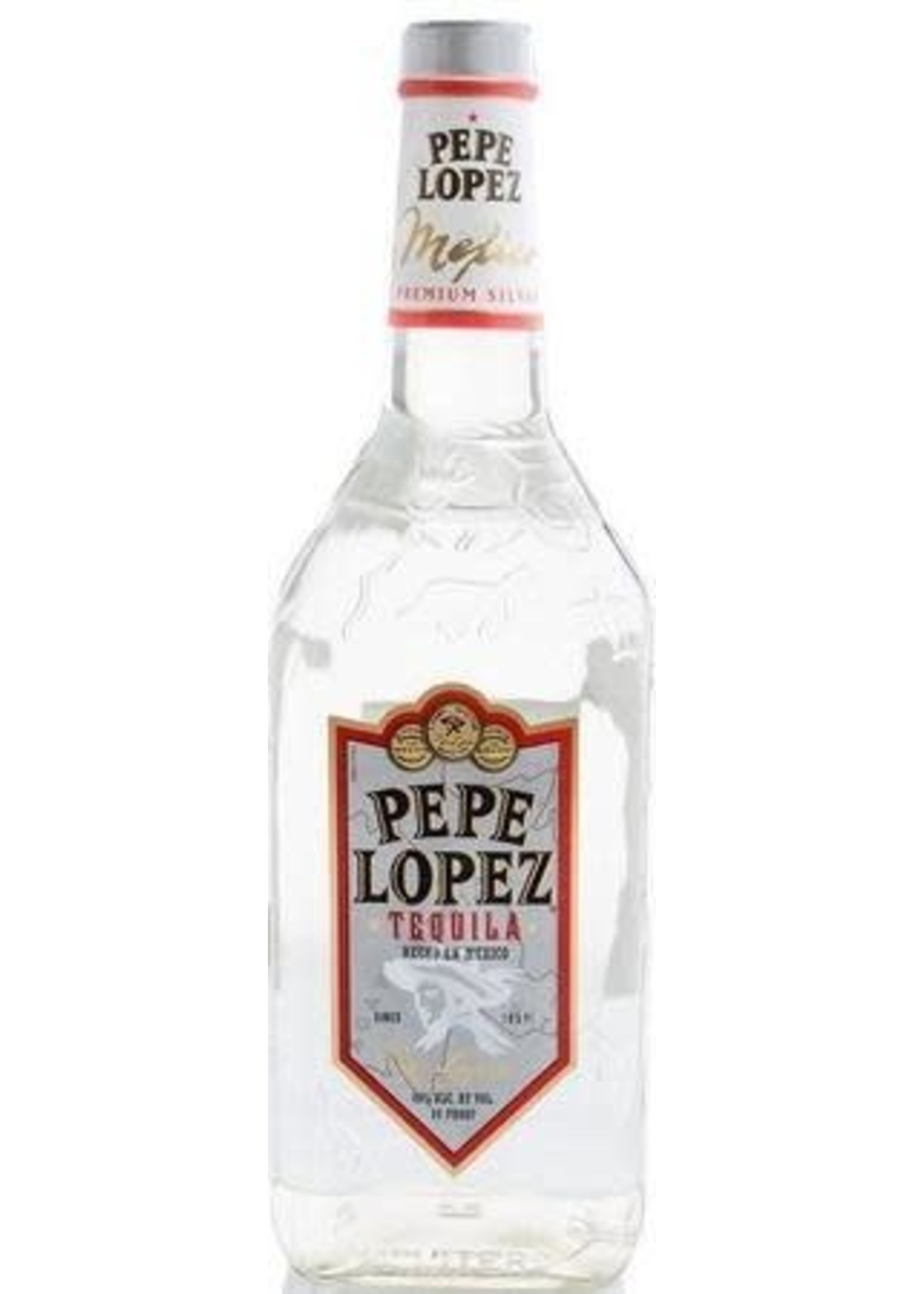 Pepe Lopez Pepe Lopez / Tequila Silver / 1.0L