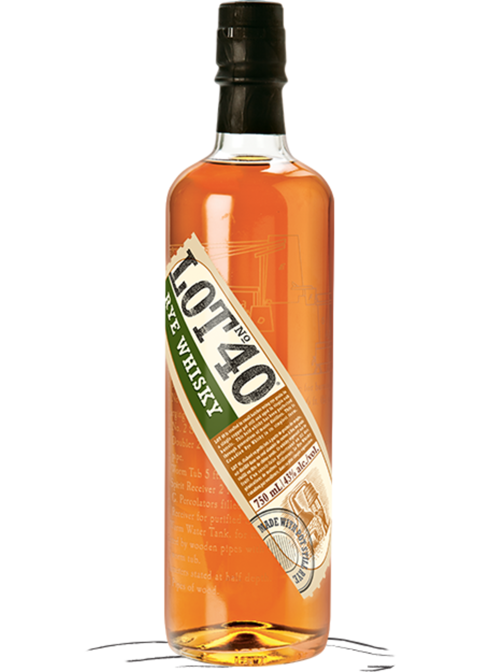 Lot 40 Lot 40 / Canadian Whiskey / 750mL