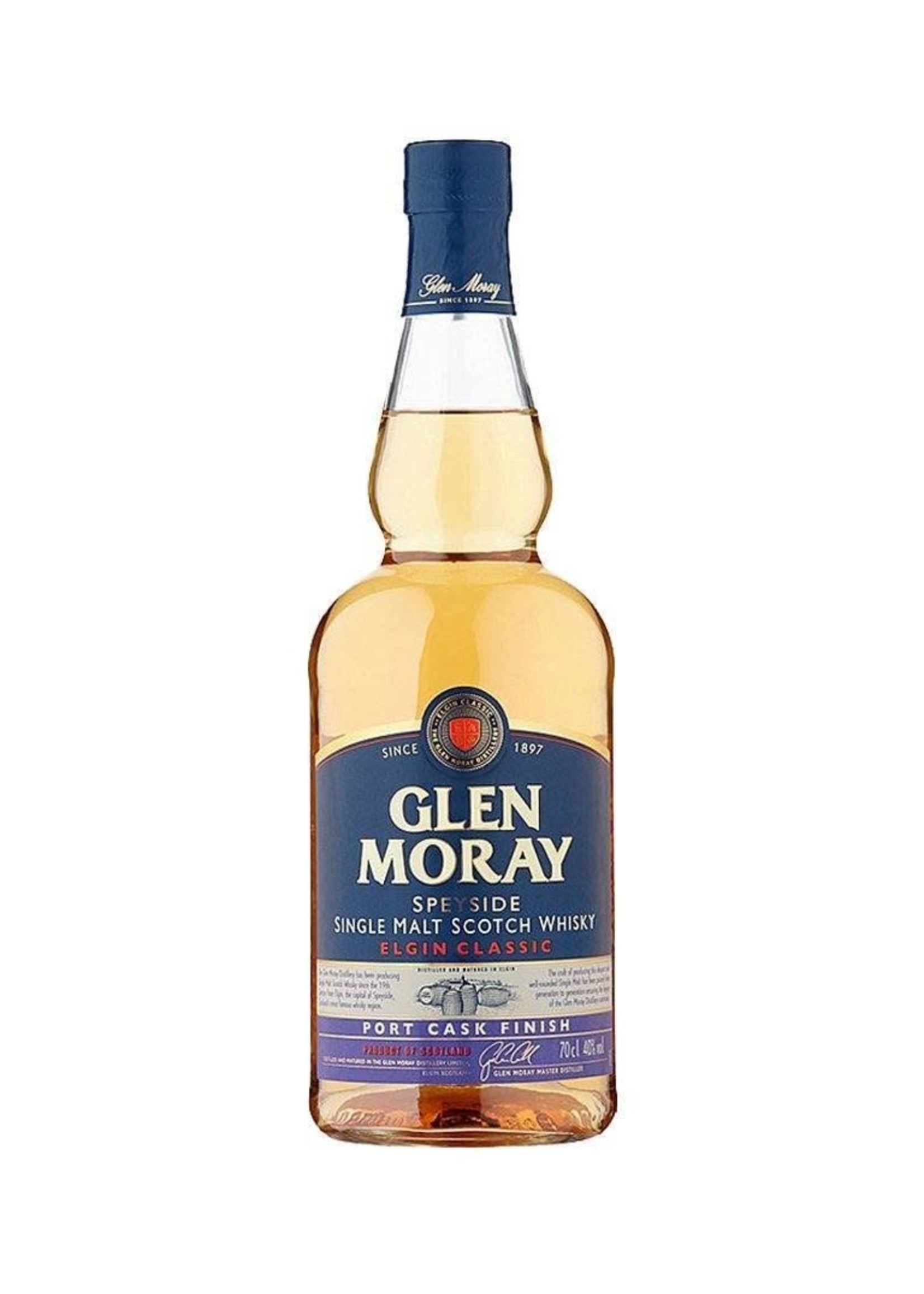 Glen Moray Glen Moray / Port Cask Finish Single Malt Scotch Whisky 40% abv / 750mL