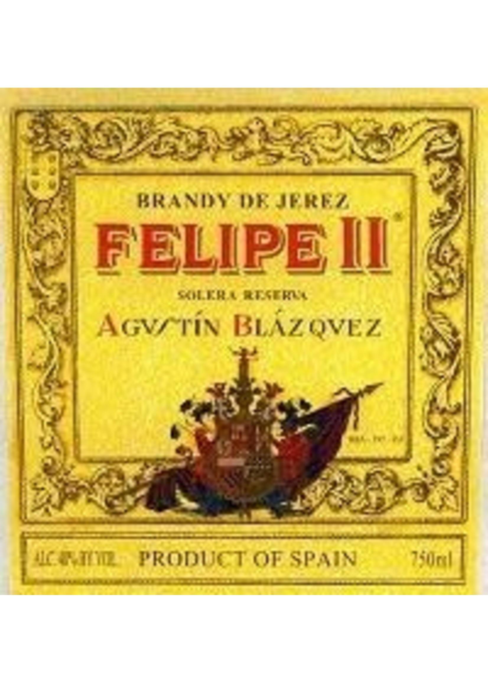 Felipe II Felipe Ii / Brandy De Jerez / 750mL