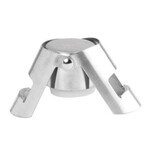 True Brands Fizz Chrome Champagne Stopper