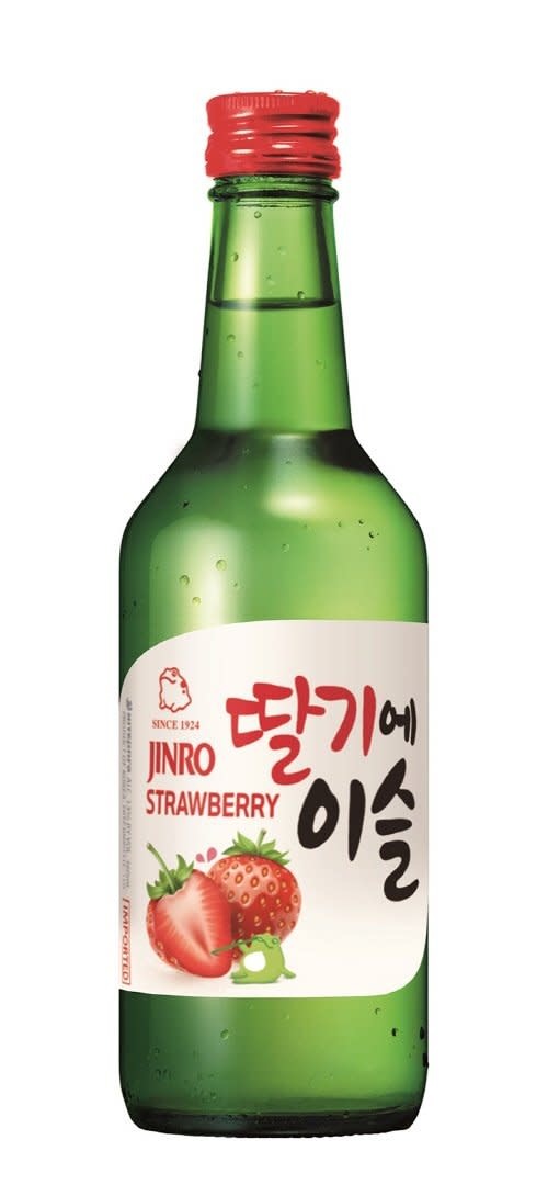 JINRO Jinro / Strawberry Soju / 375mL Roma Wines & Liquors