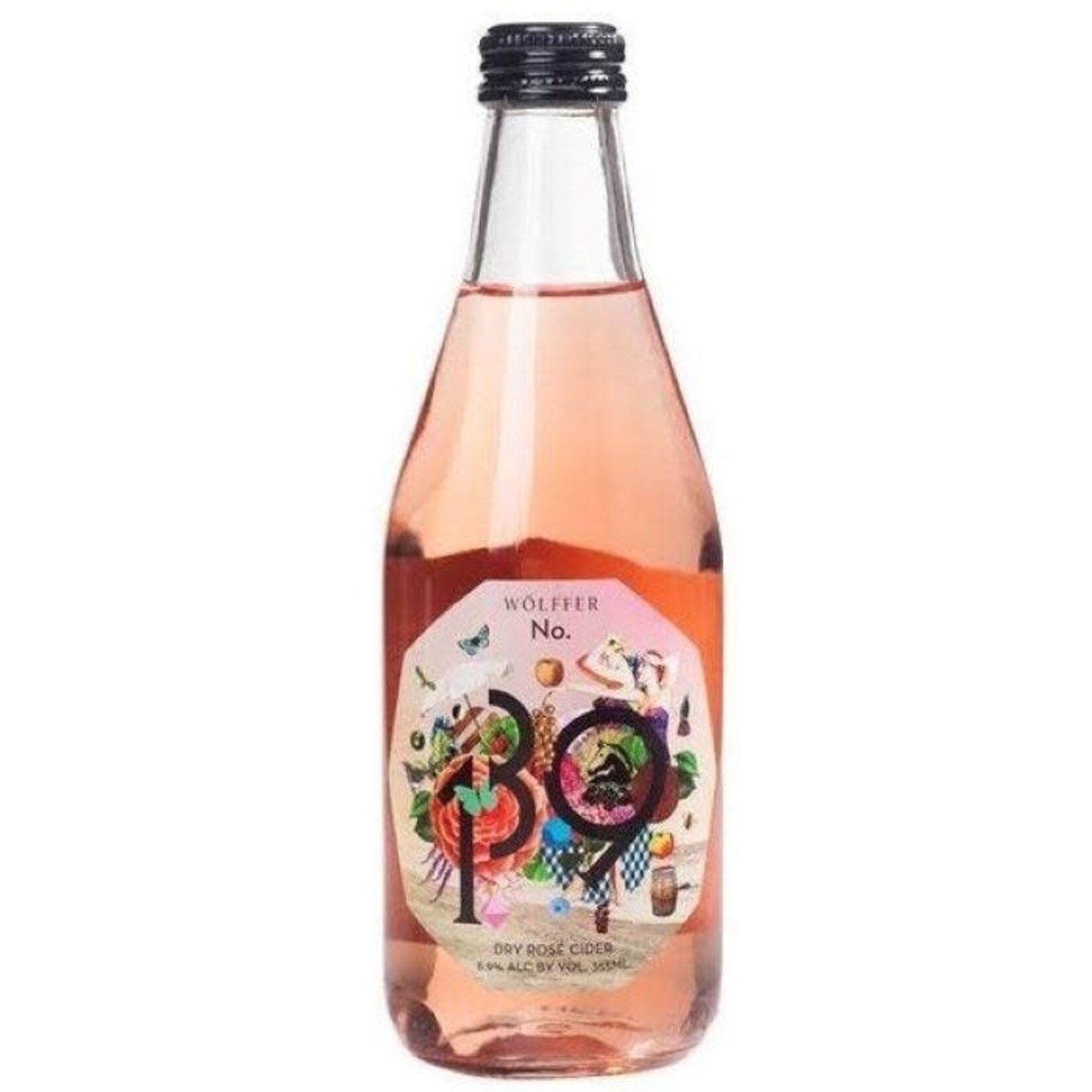 Wolffer Estate Wolffer No. 139 / Dry Rose Cider / 12oz Bottle | 355ml