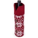 True Brands Wool Holiday Wine Sweater