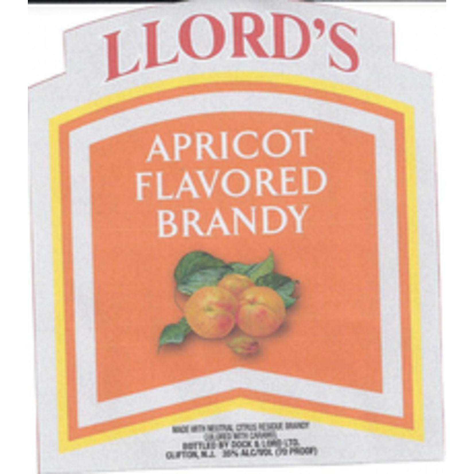 Llord's Llord's / Apricot Brandy / 375mL