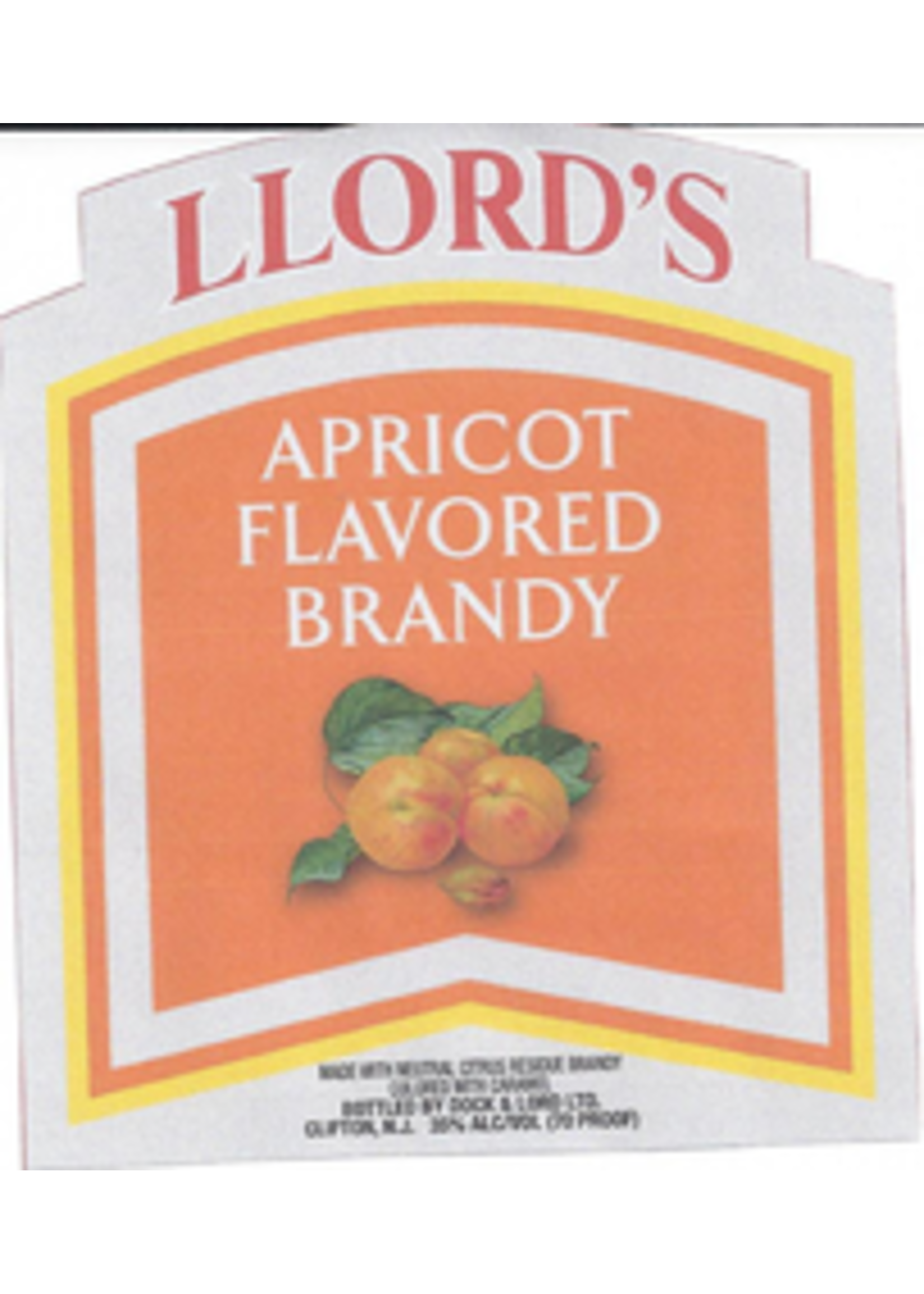 Llord's Llord's / Apricot Brandy / 375mL