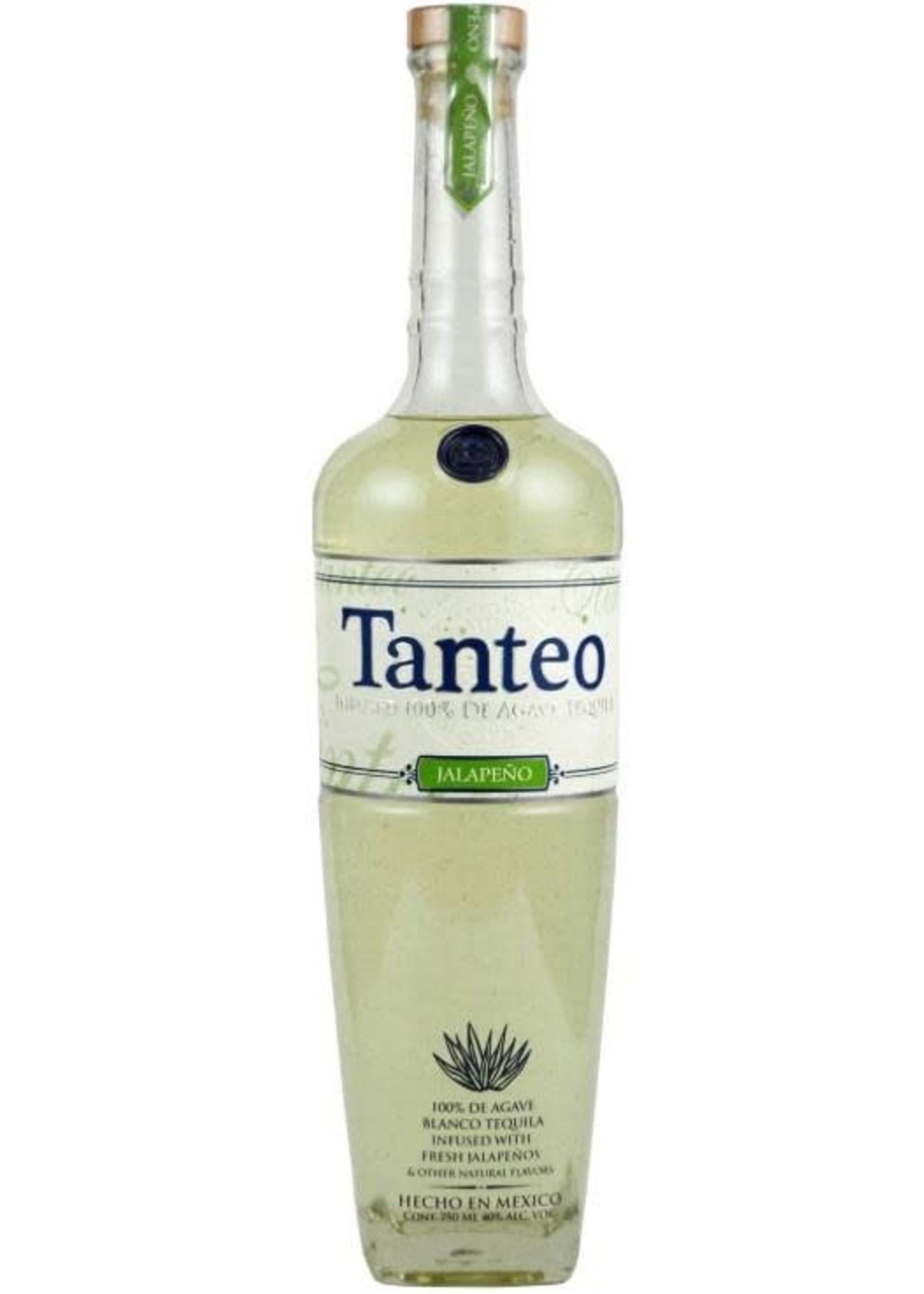 Tanteo Tequila Tanteo Tequila / Jalapeño Blanco Tequila 100% de Agave / 750mL