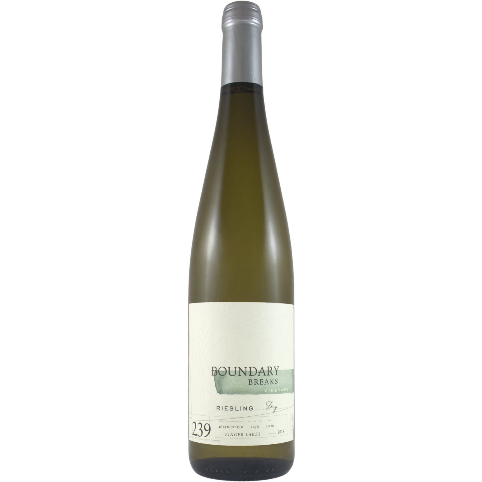 Boundary Breaks Boundary Breaks / Dry Riesling No. 239 Finger Lakes / 750mL