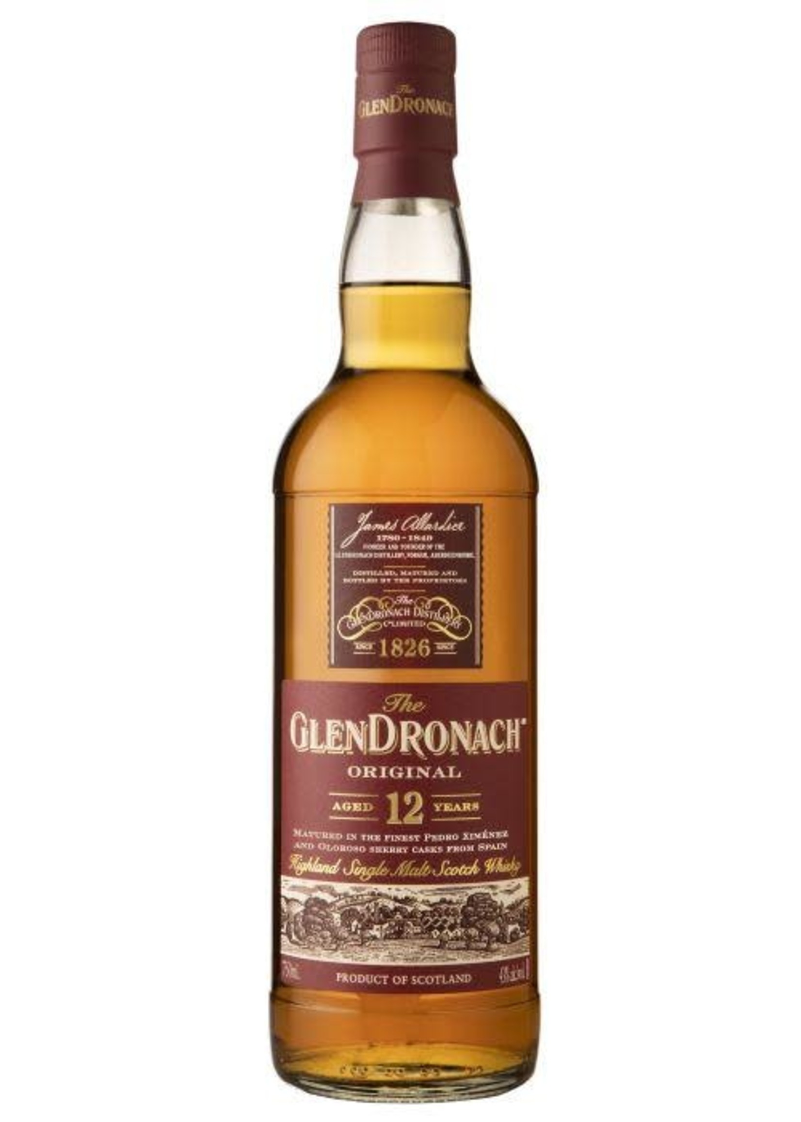 The Glendronach The Glendronach / Scotch Single Malt 12 Year Original / 750mL