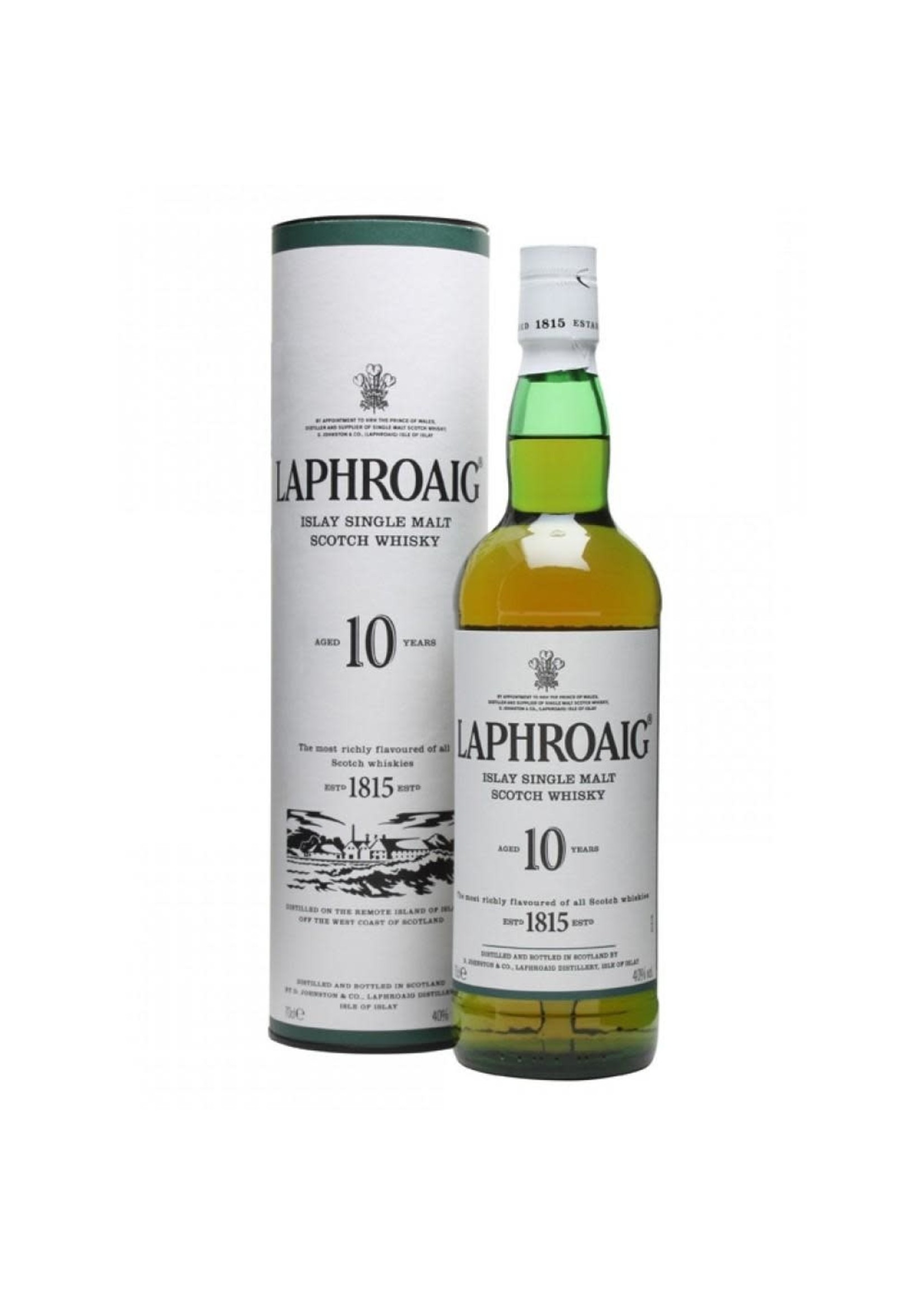 LAPHROAIG Laphroaig / 10Yrs Islay Single Malt Scotch Whisky 43% abv / 750mL