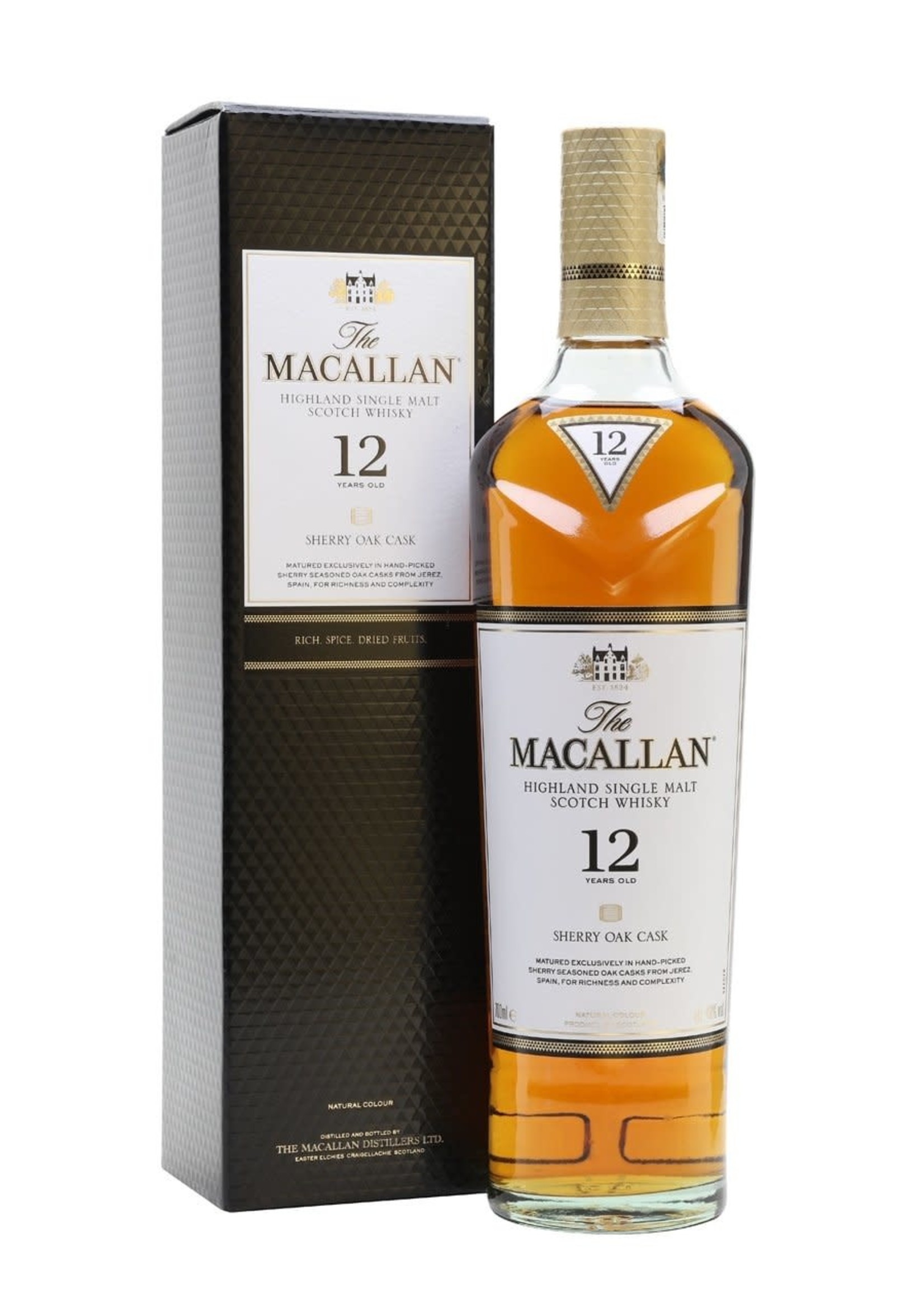 Macallan Macallan / 12 Year Sherry Oak Scotch Single Malt / 750mL