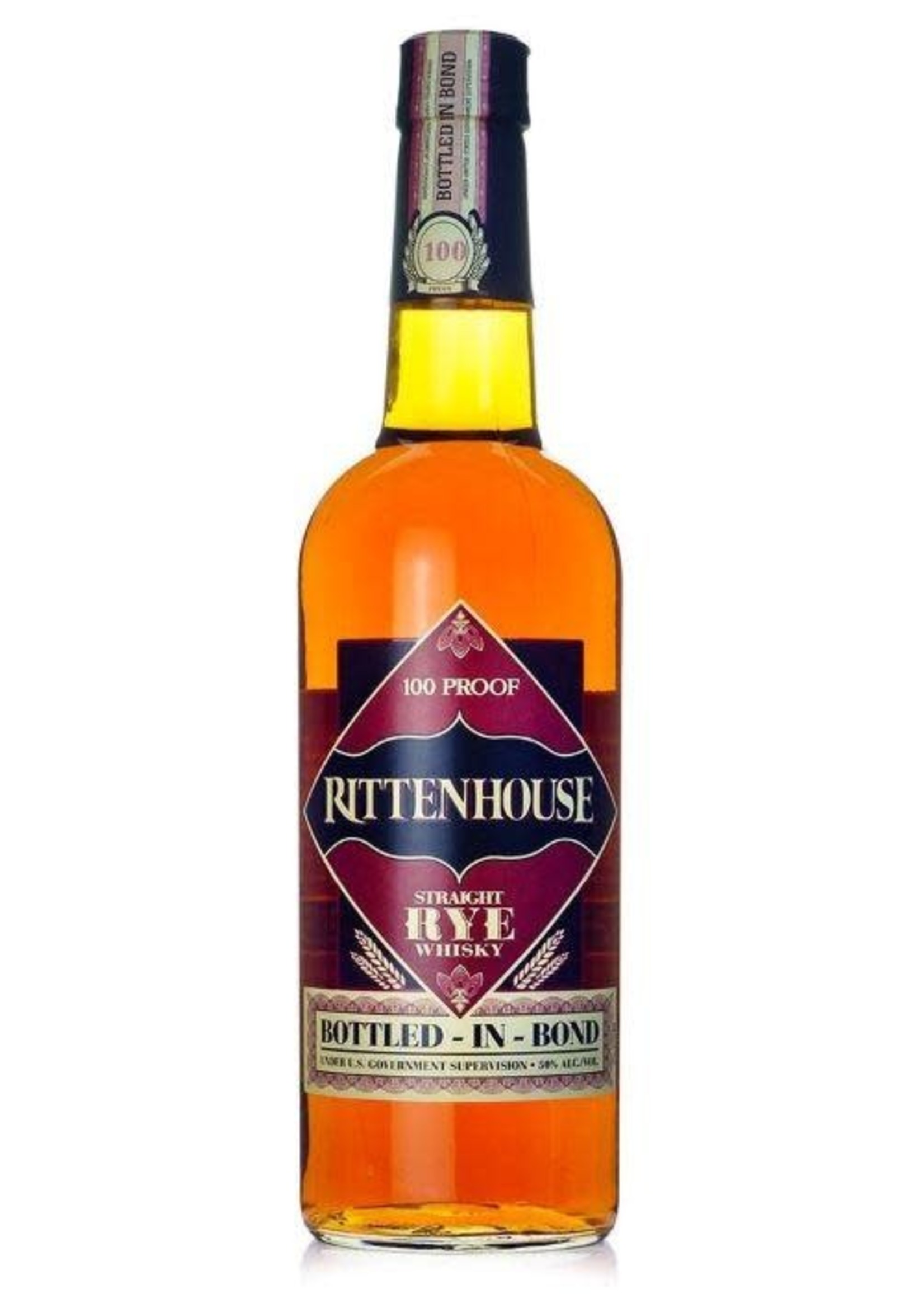 Rittenhouse Rittenhouse / Straight Rye Whiskey Bottled In Bond 50% abv / 750mL